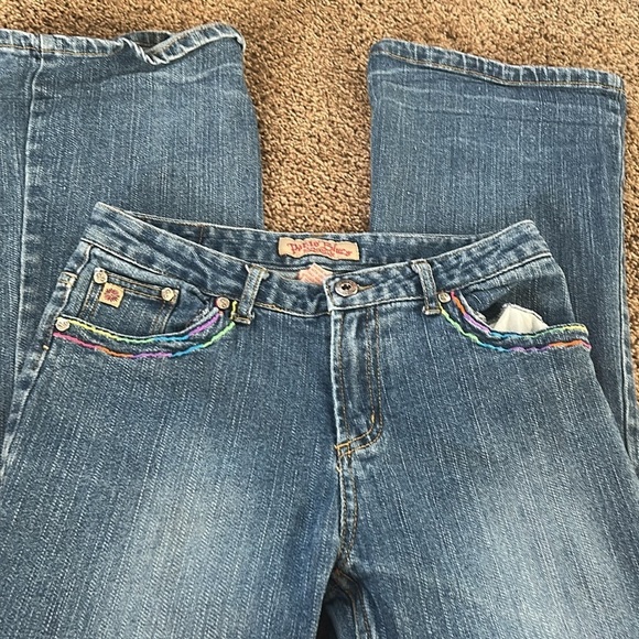 Y2K Paris Blues Flare Jeans - Picture 3 of 7